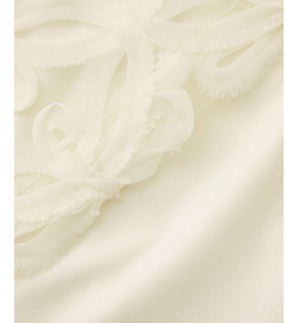 Rope&rsquo;Picnic「フラワーチュールレースアイラインスカート」|スカート|