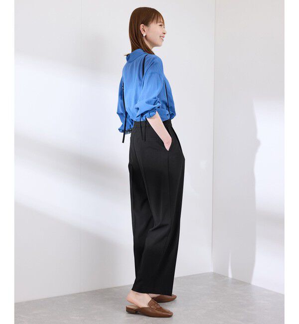 Rope&rsquo;Picnic「【3サイズ展開】サスペンダー付きワイドパンツ」|チノ|