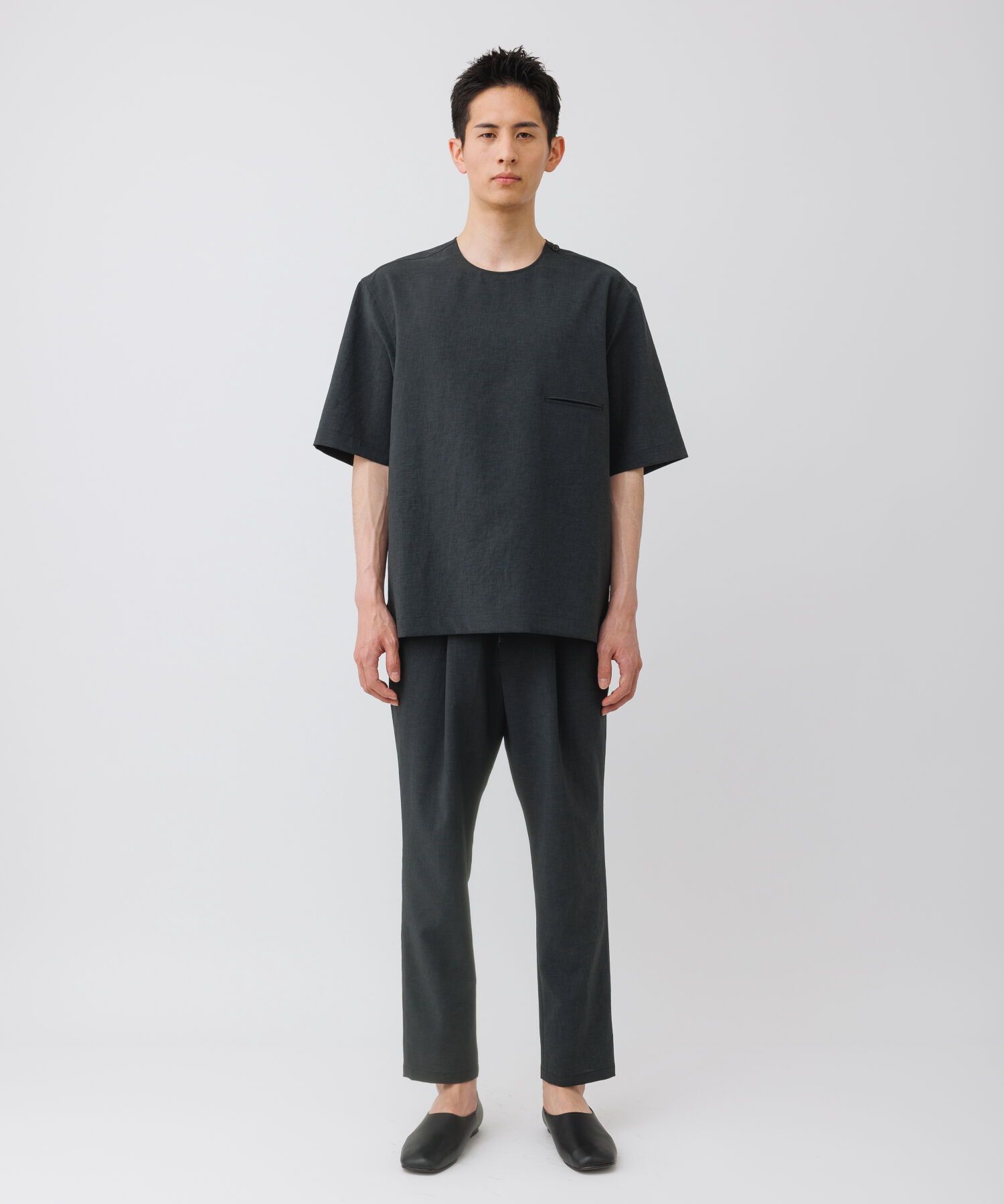 ADAM ET ROPE'「【2点セット】Tシャツ セットアップ /速乾 / 冷感 / イージーケア / ユニセックス」|スーツ|