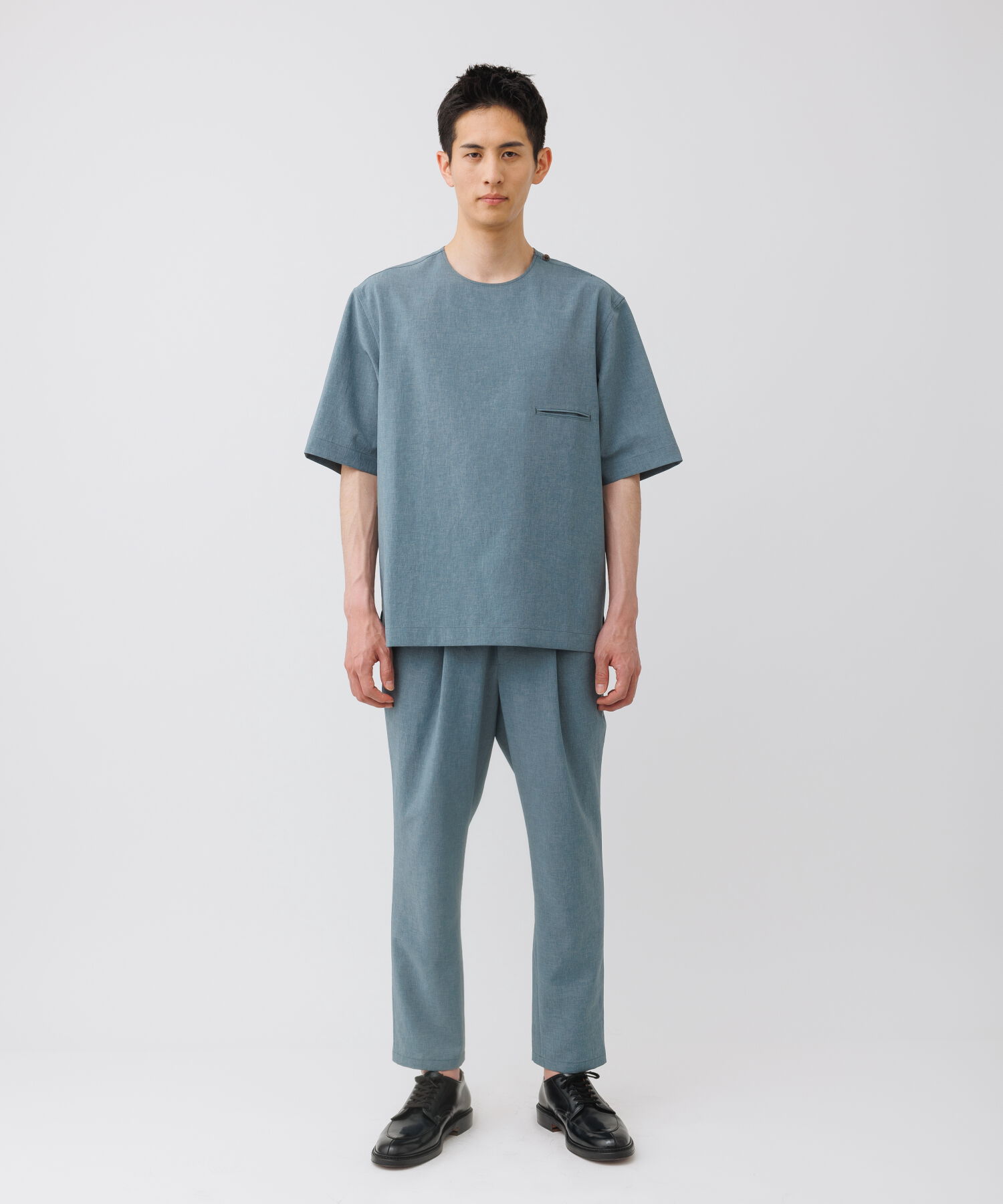 ADAM ET ROPE'「【2点セット】Tシャツ セットアップ /速乾 / 冷感 / イージーケア / ユニセックス」|スーツ|