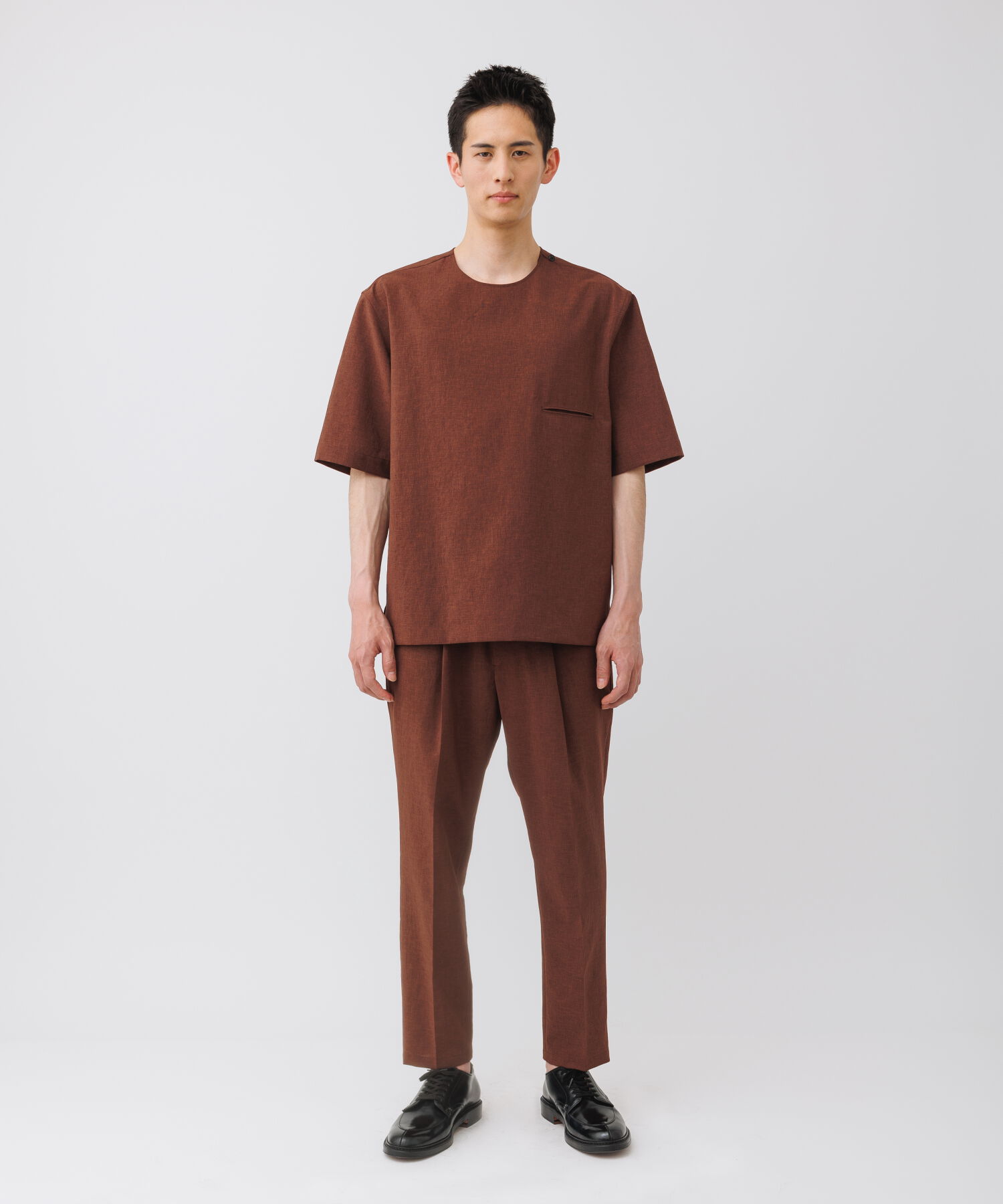 ADAM ET ROPE'「【2点セット】Tシャツ セットアップ /速乾 / 冷感 / イージーケア / ユニセックス」|スーツ|