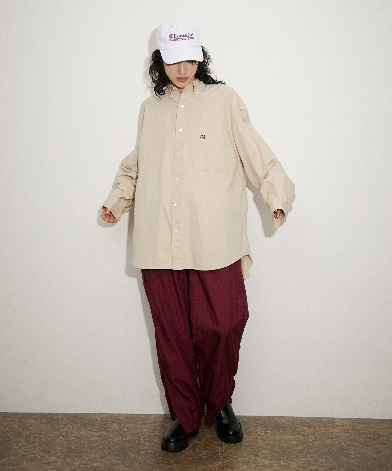 ADAM ET ROPE'「【PARROTT CANVAS】PCM NYLON EASY PANTS」|その他|