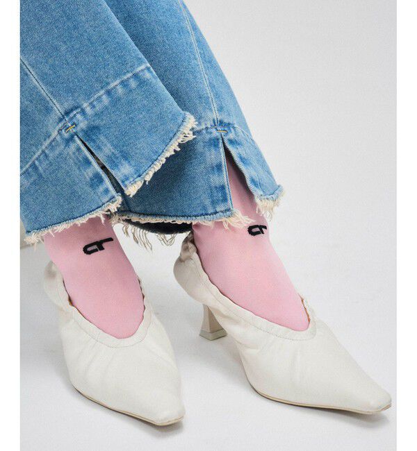 ADAM ET ROPE'「シアーハイソックス」|ソックス|