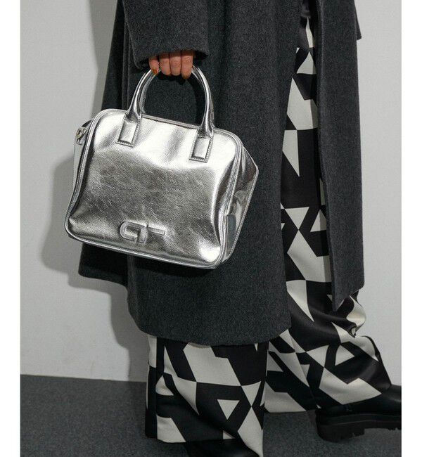 ADAM ET ROPE'「【サステナブル】・【再入荷】ロゴボストンバッグ」|ボストンバッグ|