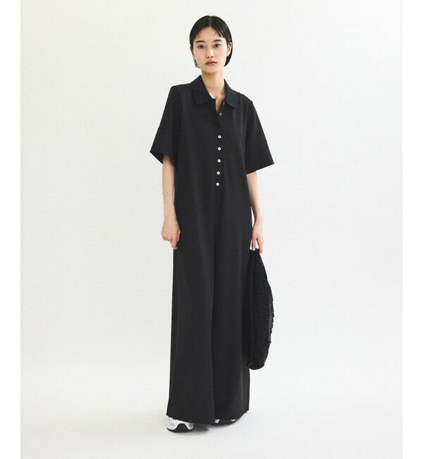 ADAM ET ROPE'「ポロシャツオールインワン」|オールインワン|