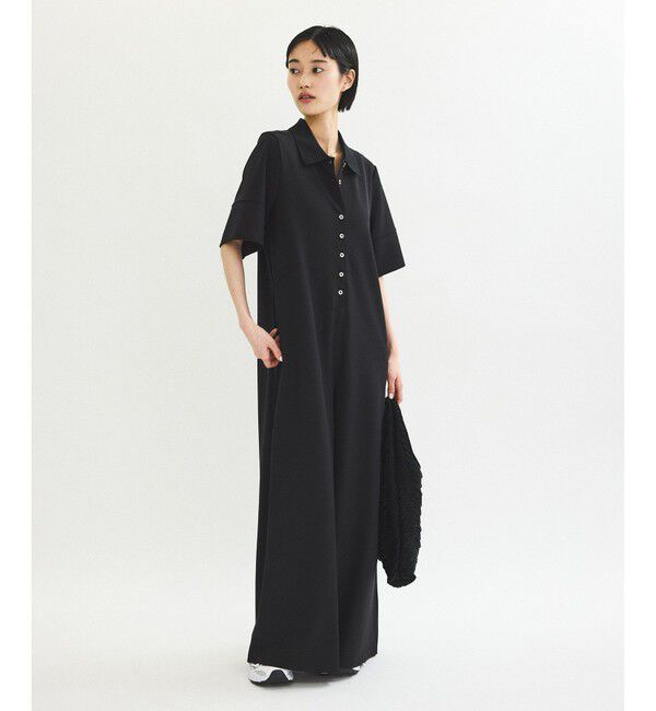 ADAM ET ROPE'「ポロシャツオールインワン」|オールインワン|