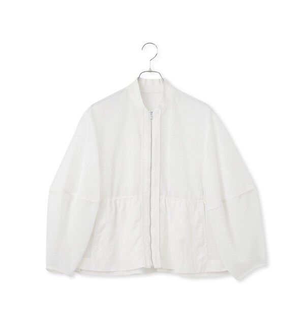 ADAM ET ROPE'「ドロストシアーメッシュカーディガン」|カーディガン|