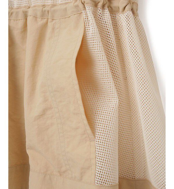 ADAM ET ROPE'「ドロストシアーメッシュカーディガン」|カーディガン|