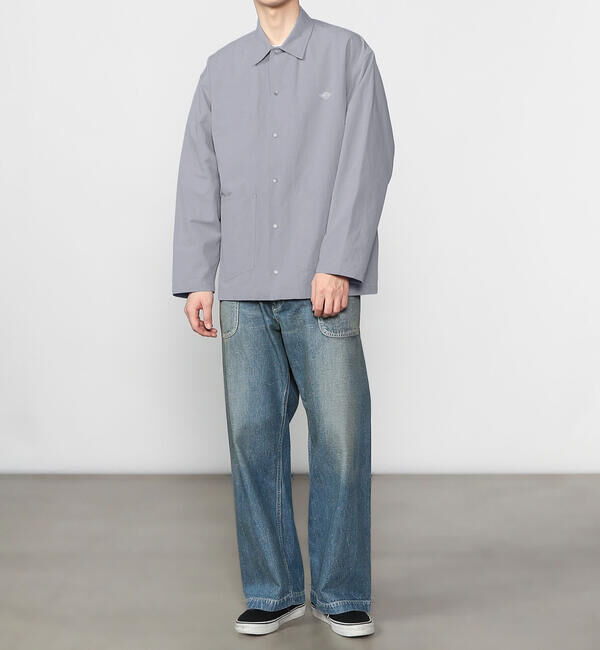  「DANTON | コットンリネン カバーオールシャツ MEN」|その他|