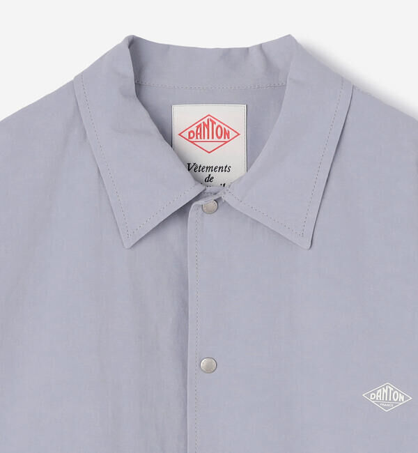  「DANTON | コットンリネン カバーオールシャツ MEN」|その他|