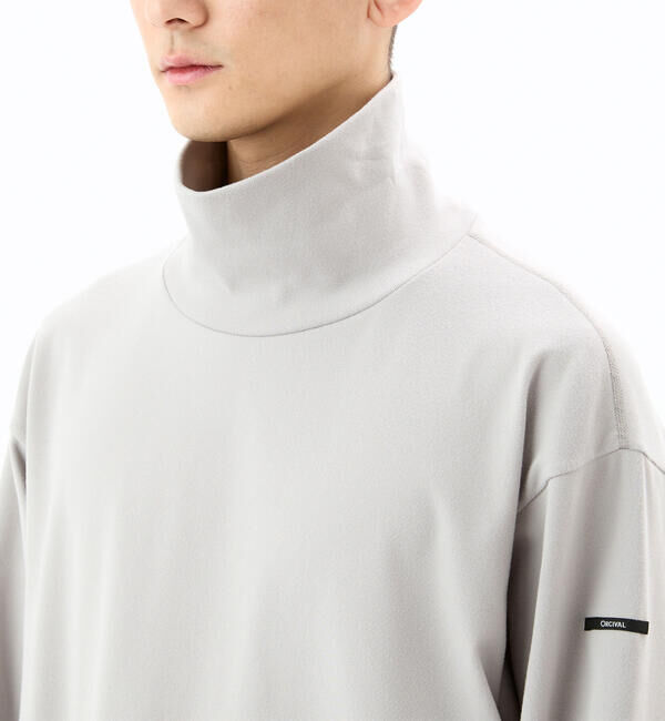 ORCIVAL「ORCIVAL | 起毛フライス スタンドネックプルオーバー MEN」|Tシャツ・カットソー|