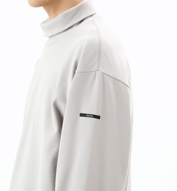 ORCIVAL「ORCIVAL | 起毛フライス スタンドネックプルオーバー MEN」|Tシャツ・カットソー|