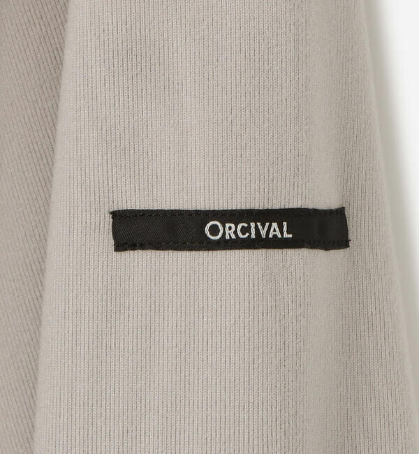 ORCIVAL「ORCIVAL | 起毛フライス スタンドネックプルオーバー MEN」|Tシャツ・カットソー|