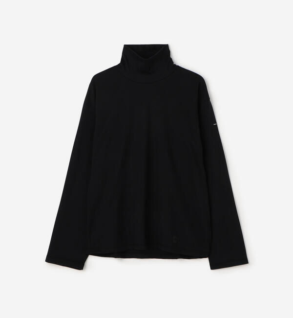 ORCIVAL「ORCIVAL | 起毛フライス スタンドネックプルオーバー MEN」|Tシャツ・カットソー|BLACK