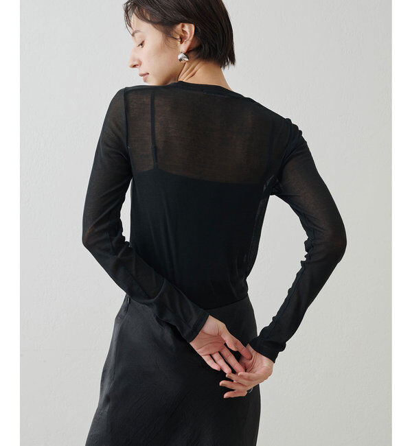  「シアーフライスクルーネックプルオーバー」|Tシャツ・カットソー|