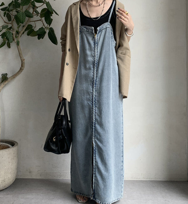  「ラメステッチキャミタンク」|Tシャツ・カットソー|