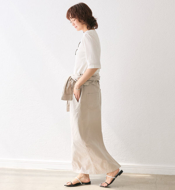  「【MONN&times;Yoshiiiiii】デニムシャツワンピース」|ワンピース|