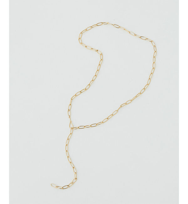  「オーバルチェーンフリーネックレス」|ネックレス|