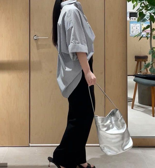  「【リニューアル！】ジャージーワイドタックパンツ」|チノ|