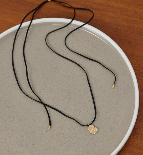  「メタルトップコードネックレス」|リング|ゴールド