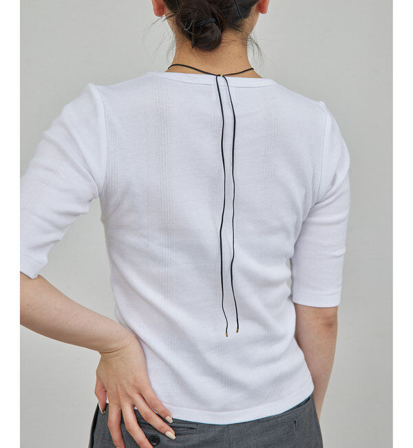  「メタルトップコードネックレス」|リング|