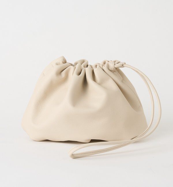  「レザー巾着4WAYショルダーバッグ」|ショルダー・メッセンジャー|