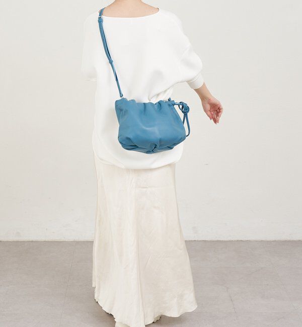  「レザー巾着4WAYショルダーバッグ」|ショルダー・メッセンジャー|