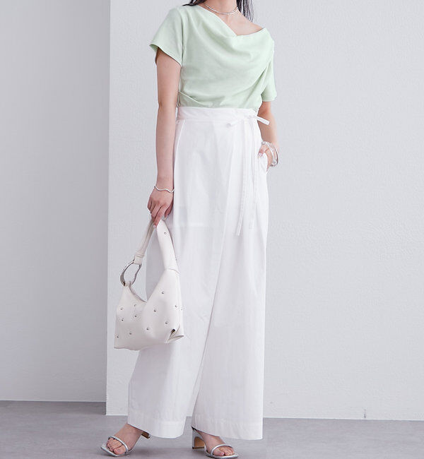  「【全骨格対応◎/6色展開】オフショルTシャツ」|Tシャツ・カットソー|