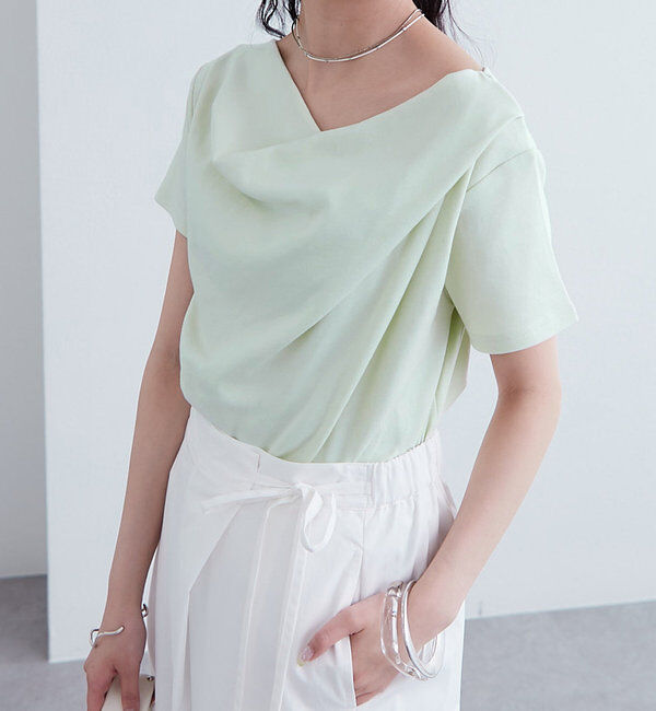  「【全骨格対応◎/6色展開】オフショルTシャツ」|Tシャツ・カットソー|