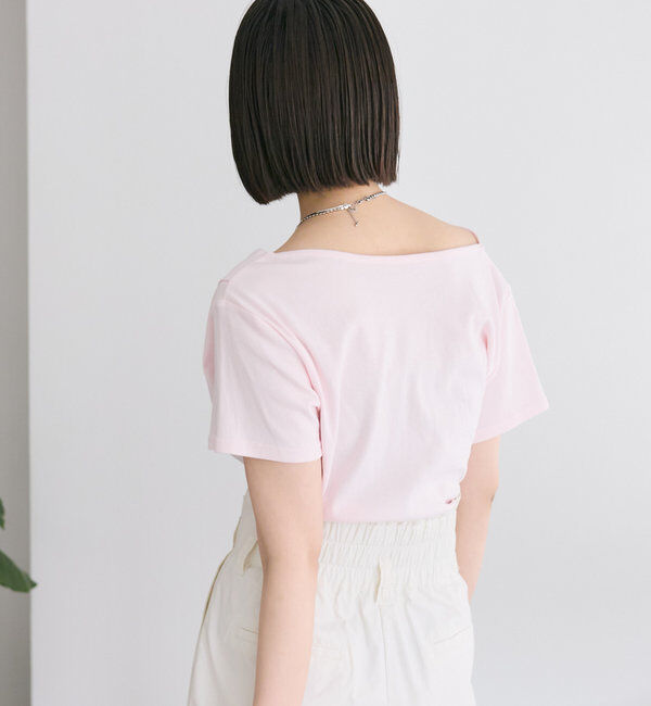  「【全骨格対応◎/6色展開】オフショルTシャツ」|Tシャツ・カットソー|