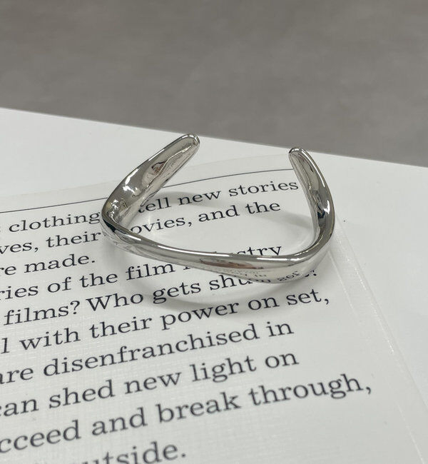  「【GALENA】ドロップバングル」|リング|シルバー