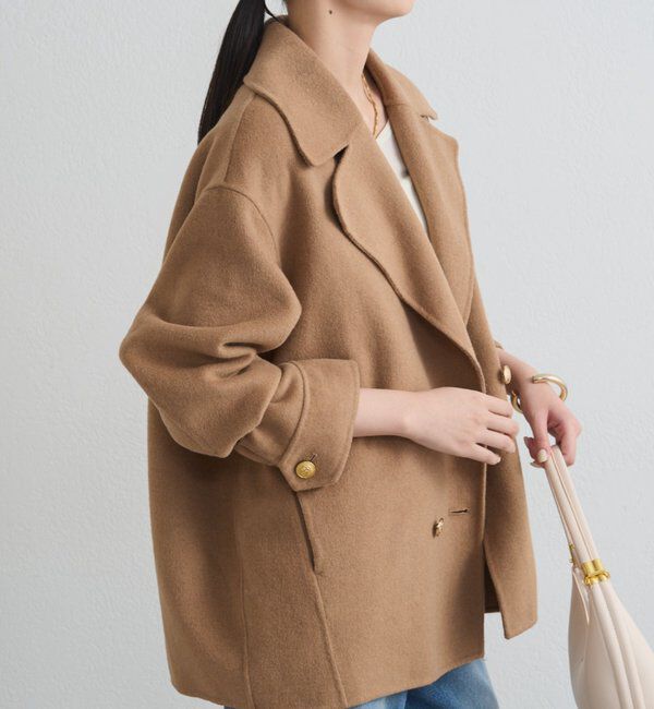 【新品】LOUNGEDRESS ミドルリバーコート セール】ミドルリバーコート（その他アウター）｜LOUNGEDRESS