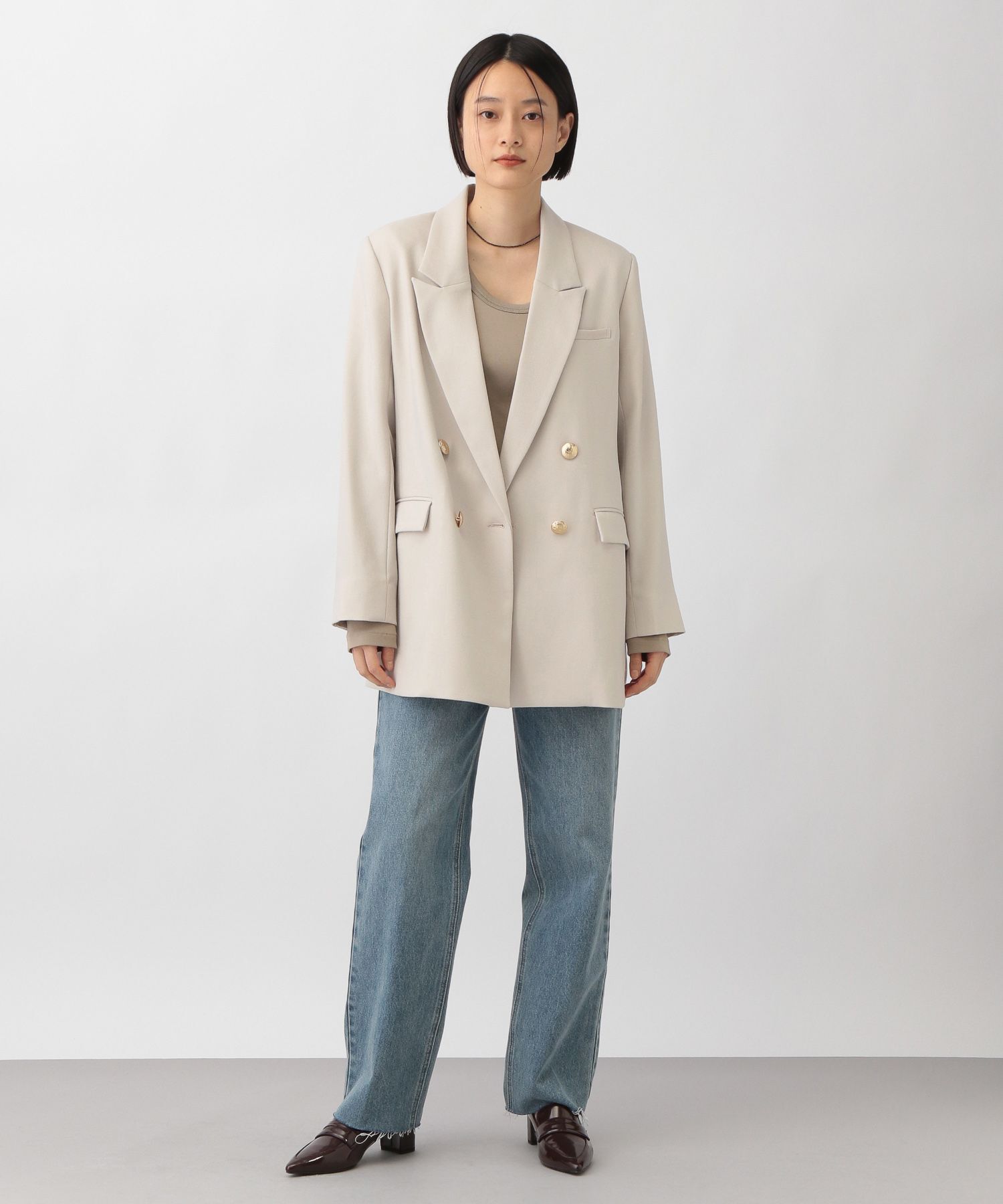 A part by 「【セットアップ対応】LNTサージテーラードジャケット」|テーラードジャケット|