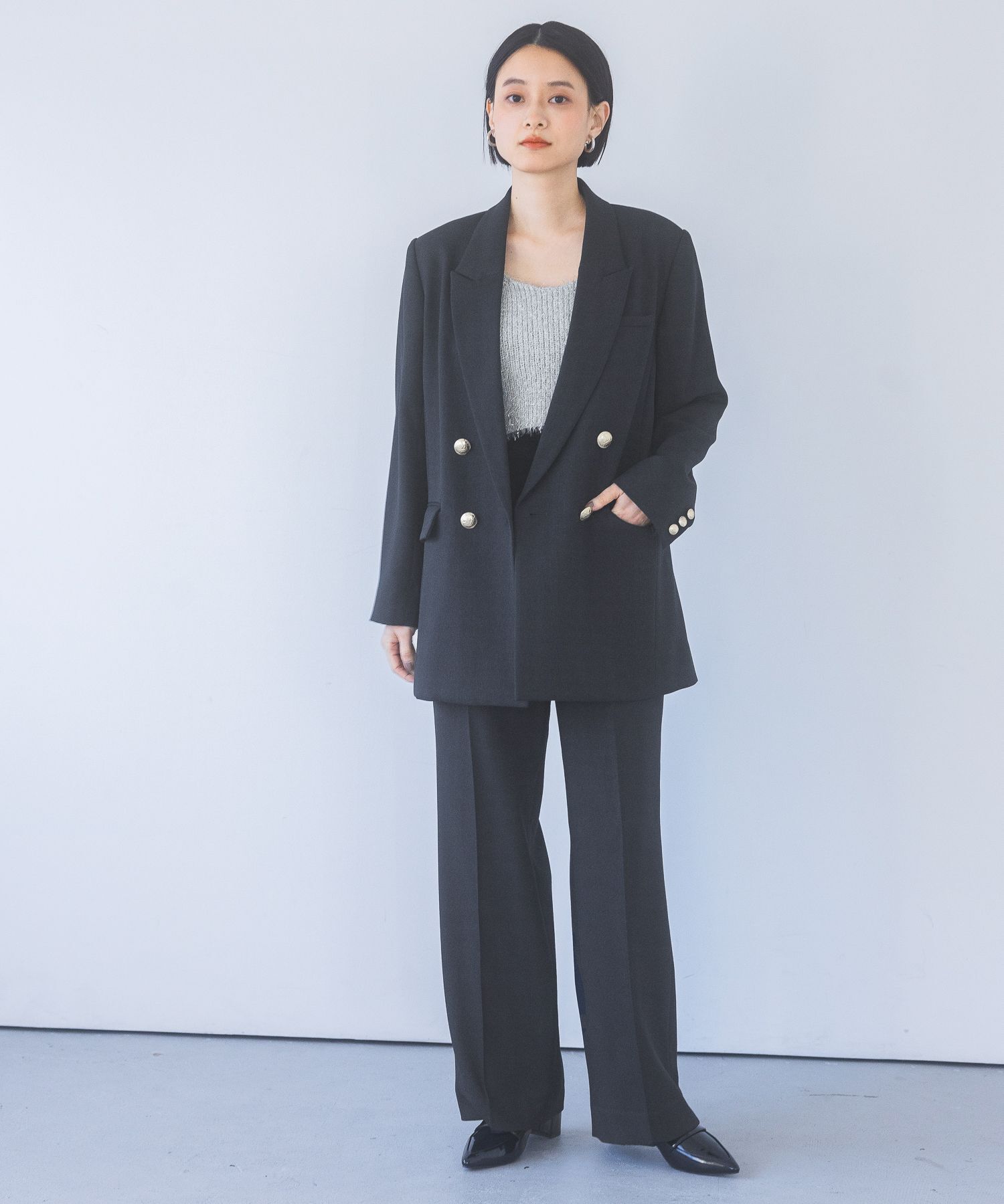 A part by 「【セットアップ対応】LNTサージテーラードジャケット」|テーラードジャケット|