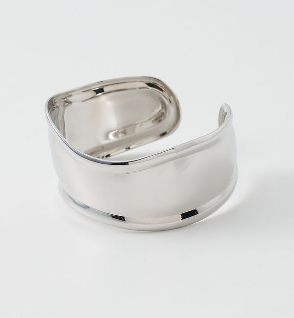 collex「【dignif／ディグニフ】ワイドウェーブバングル」|ブレスレット・バングル|