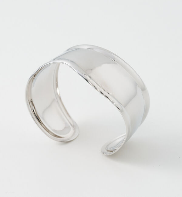 collex「【dignif／ディグニフ】ワイドウェーブバングル」|ブレスレット・バングル|