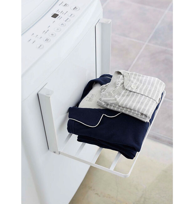 collex「【tower】 洗濯機横マグネット折畳み棚」|その他|