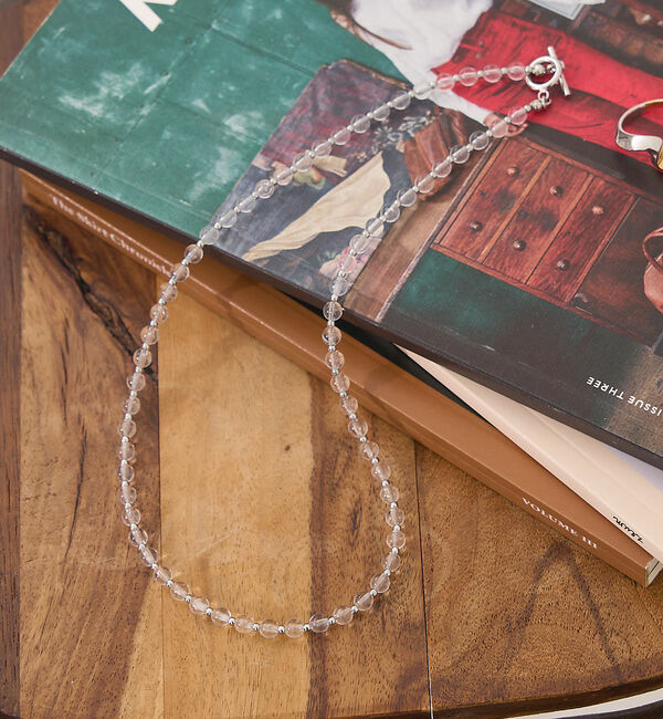 collex「【dignif】クリアドットネックレス」|ネックレス|クリア