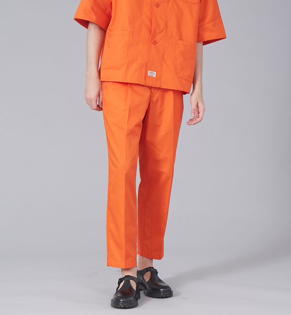 ABAHOUSE「【Dickies / ディッキーズ】MYSELF ABAHOUSE 別注 ルーズ」|チノ|オレンジ