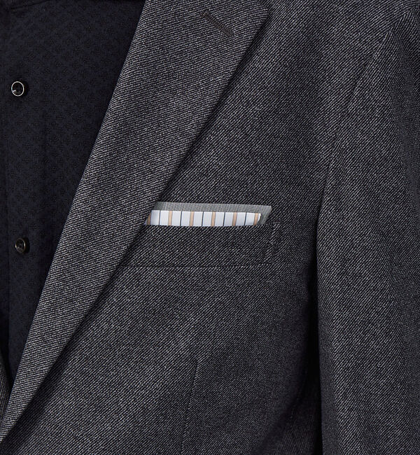 ABAHOUSE「【FLEX】セットアップ対応 2WAY ストレッチ プリント ジャケット」|テーラードジャケット|