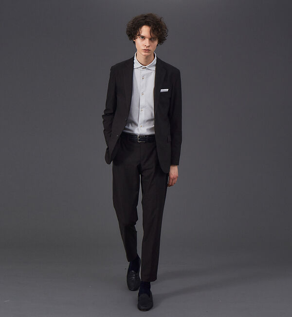 ABAHOUSE「【FLEX】セットアップ対応 2WAY ストレッチ プリント ジャケット」|テーラードジャケット|