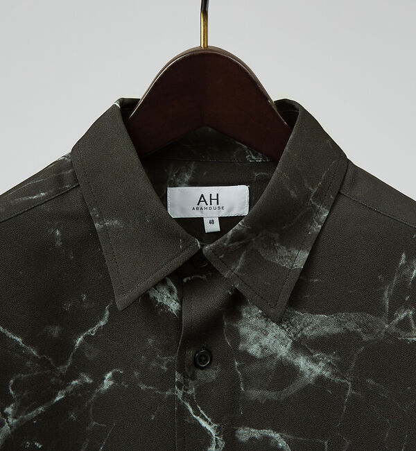 ABAHOUSE「【AH ABAHOUSE】アブストラクト柄 長袖シャツ」|シャツ・ブラウス|