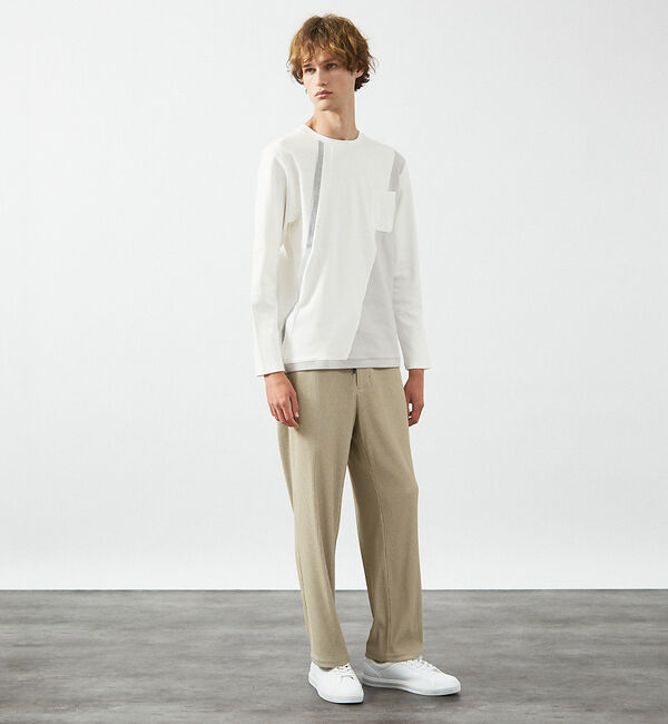 ABAHOUSE「【セットアップ対応】プリーツ イージーパンツ/ ワイドパンツ」|その他|