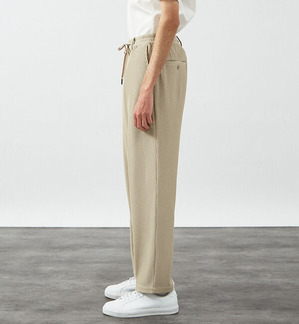 ABAHOUSE「【セットアップ対応】プリーツ イージーパンツ/ ワイドパンツ」|その他|