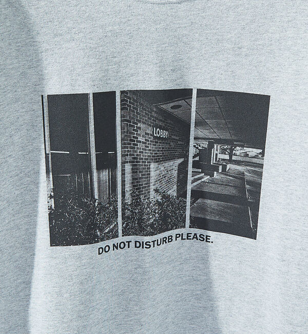 ABAHOUSE「DoNotDisturb グラフィック プリント 半袖Tシャツ/オーバーサイズ/」|Tシャツ・カットソー|