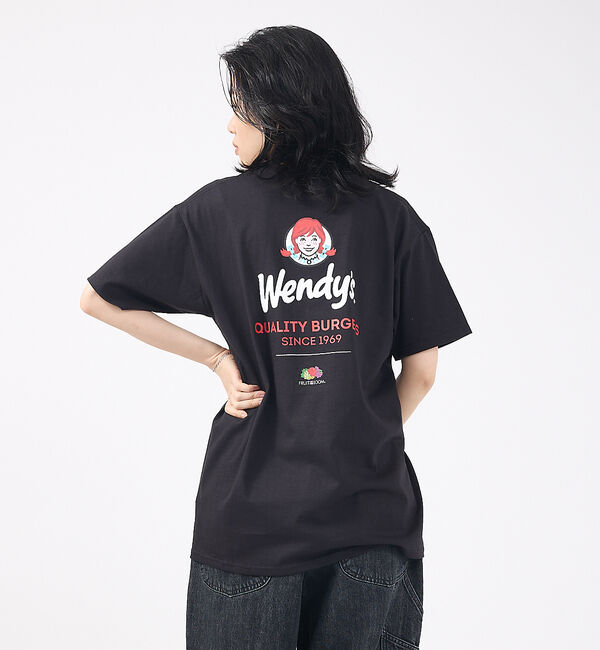ABAHOUSE「【FRUIT OF THE LOOM/フルーツ オブ ザ ルーム】FTLxWEN」|Tシャツ・カットソー|ブラック系その他1