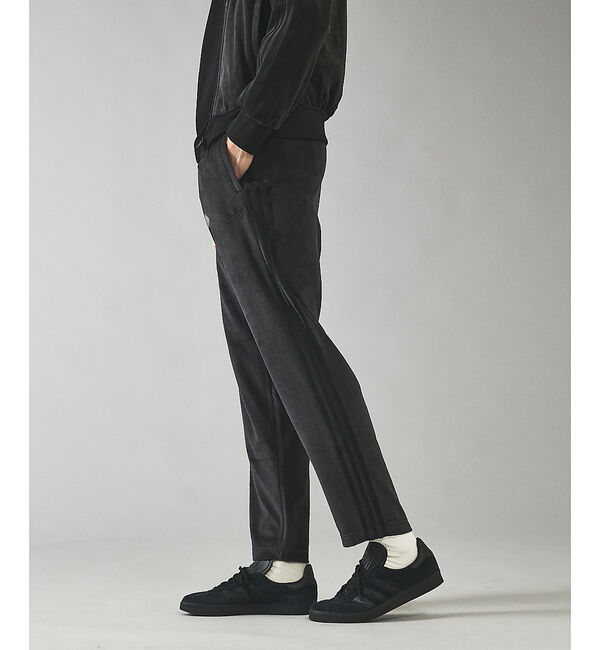 ABAHOUSE「【adidas / アディダス】VELOUR SST PANT / ベロア SS」|その他|ブラック