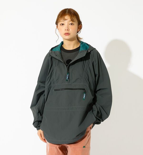 ABAHOUSE「自社限定【L.L.Bean/エルエルビーン】Milo Anorak：アノラックパ」|ブルゾン・スタジャン|ブラック