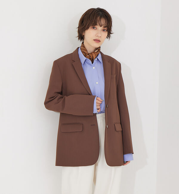 Rouge vif「ツィルシングルジャケット2」|テーラードジャケット|