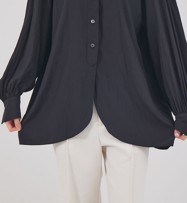 Rouge vif「割繊リボンデザインシャツ」|シャツ・ブラウス|